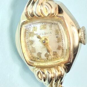 Bulova Women's Gold Vintage Watch